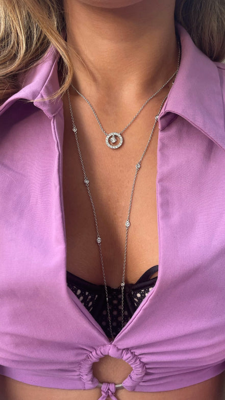 Collier Ellie 13 diamants