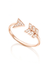 Bague Ouverte Arrow