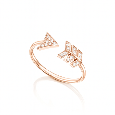 Bague Ouverte Arrow