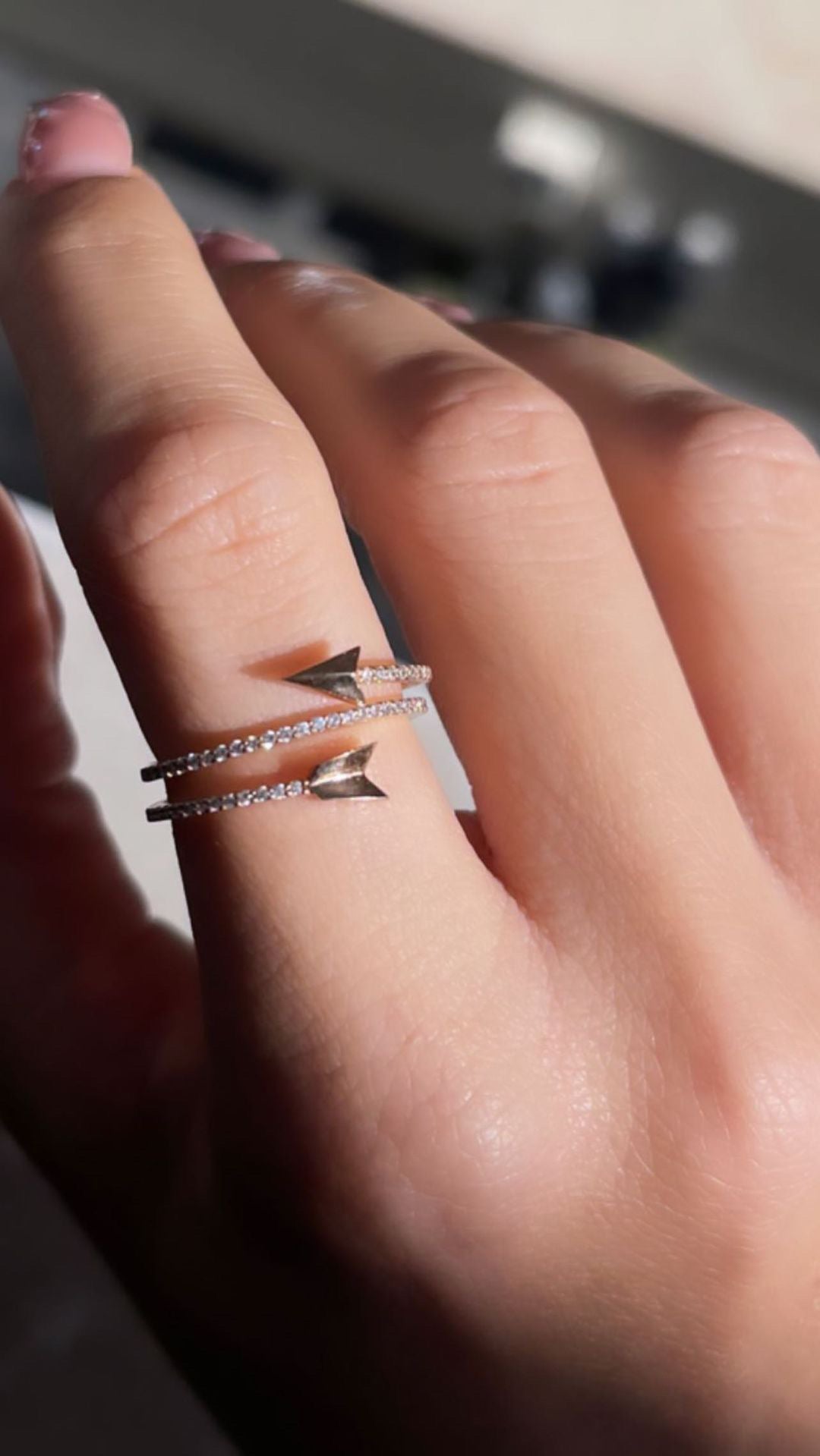 Bague Arrow L