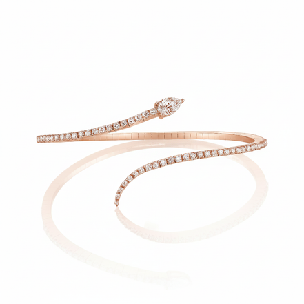 Bracelet Poire Ouvert