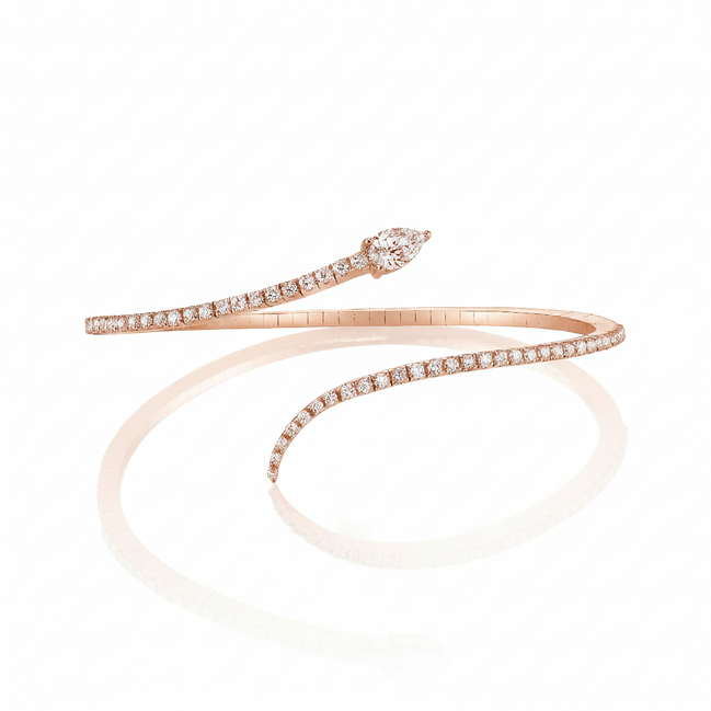 Bracelet Poire Ouvert