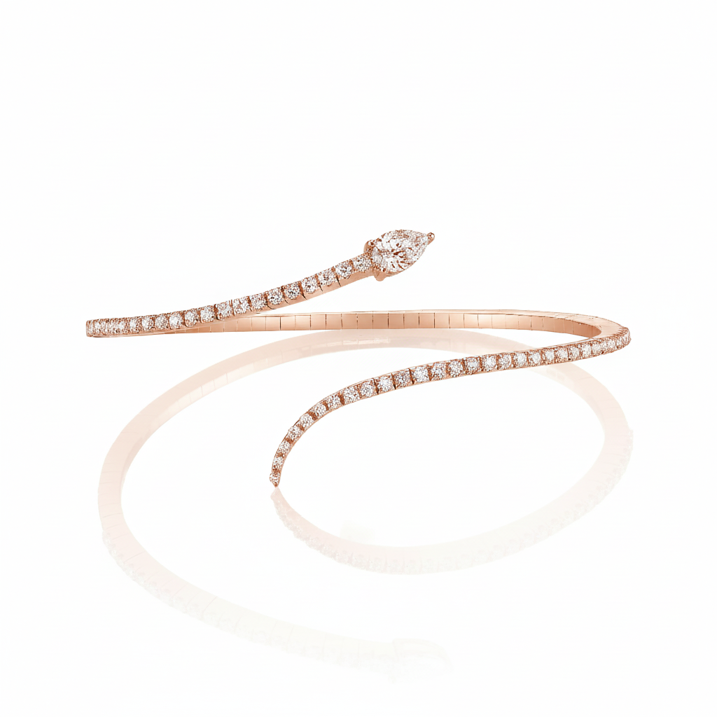 Bracelet Poire Ouvert