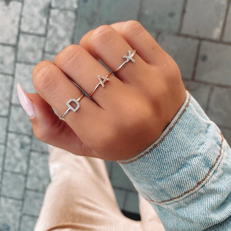 Bague Lettre