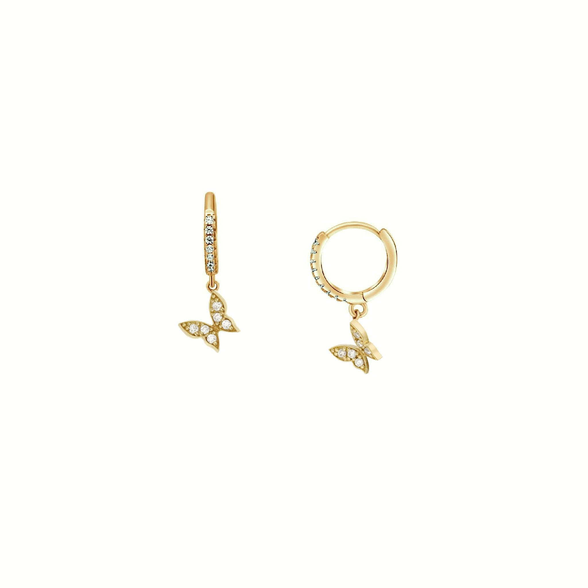 Boucles Anneaux Butterfly