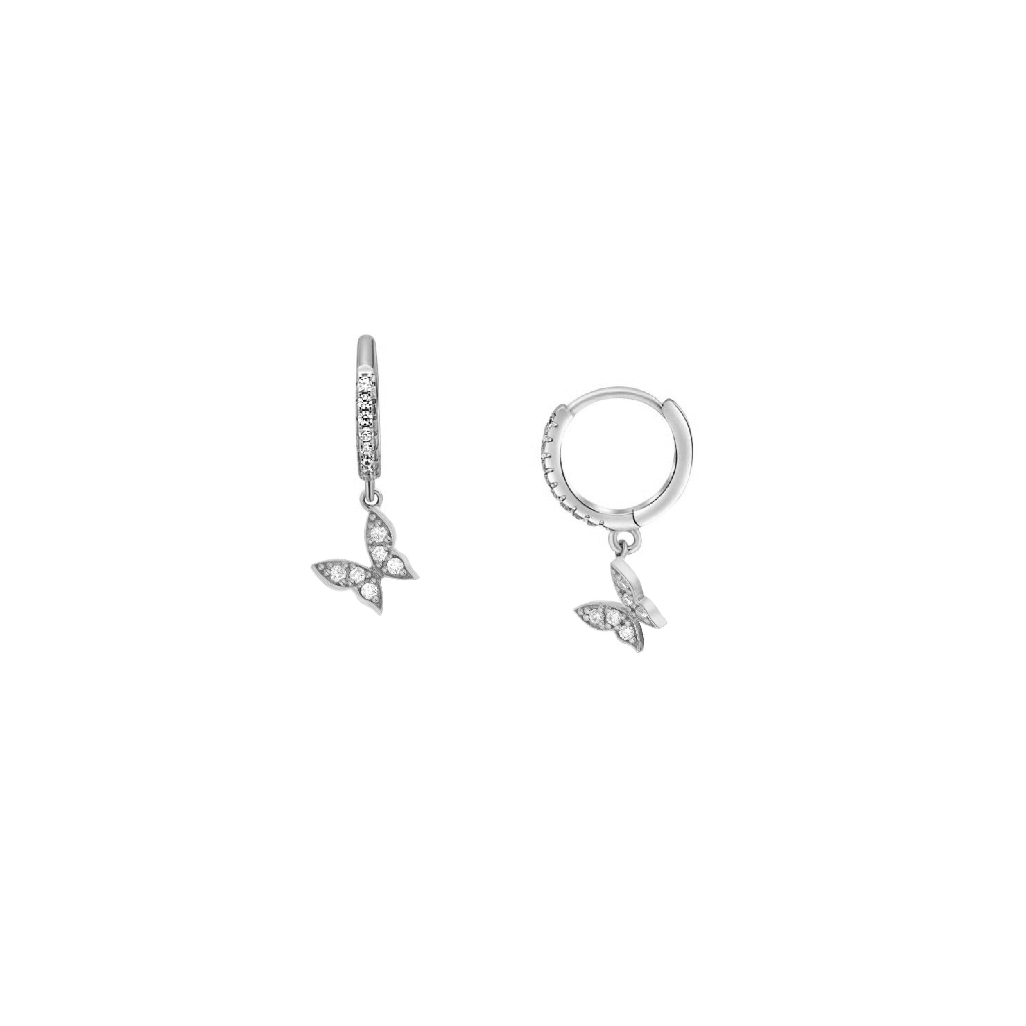 Boucles Anneaux Butterfly