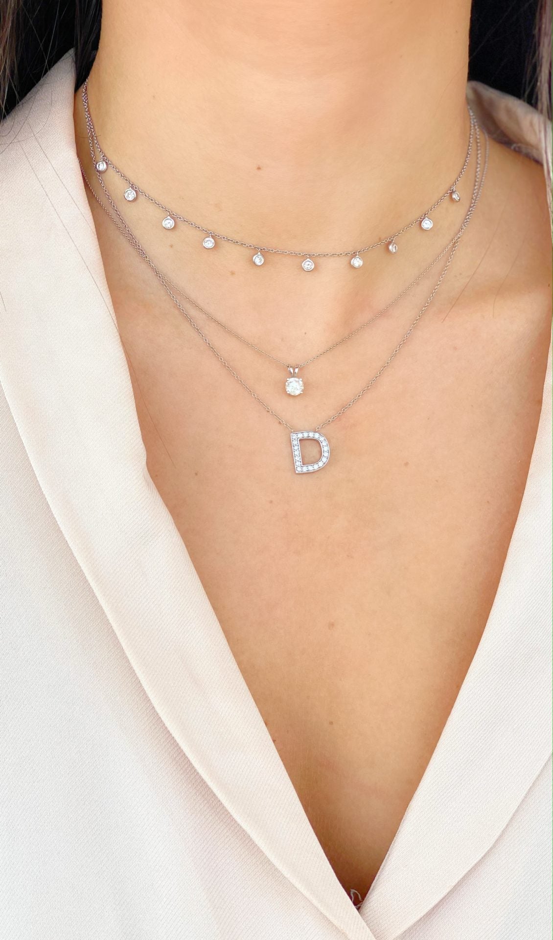 Collier Ellie 10 diamants