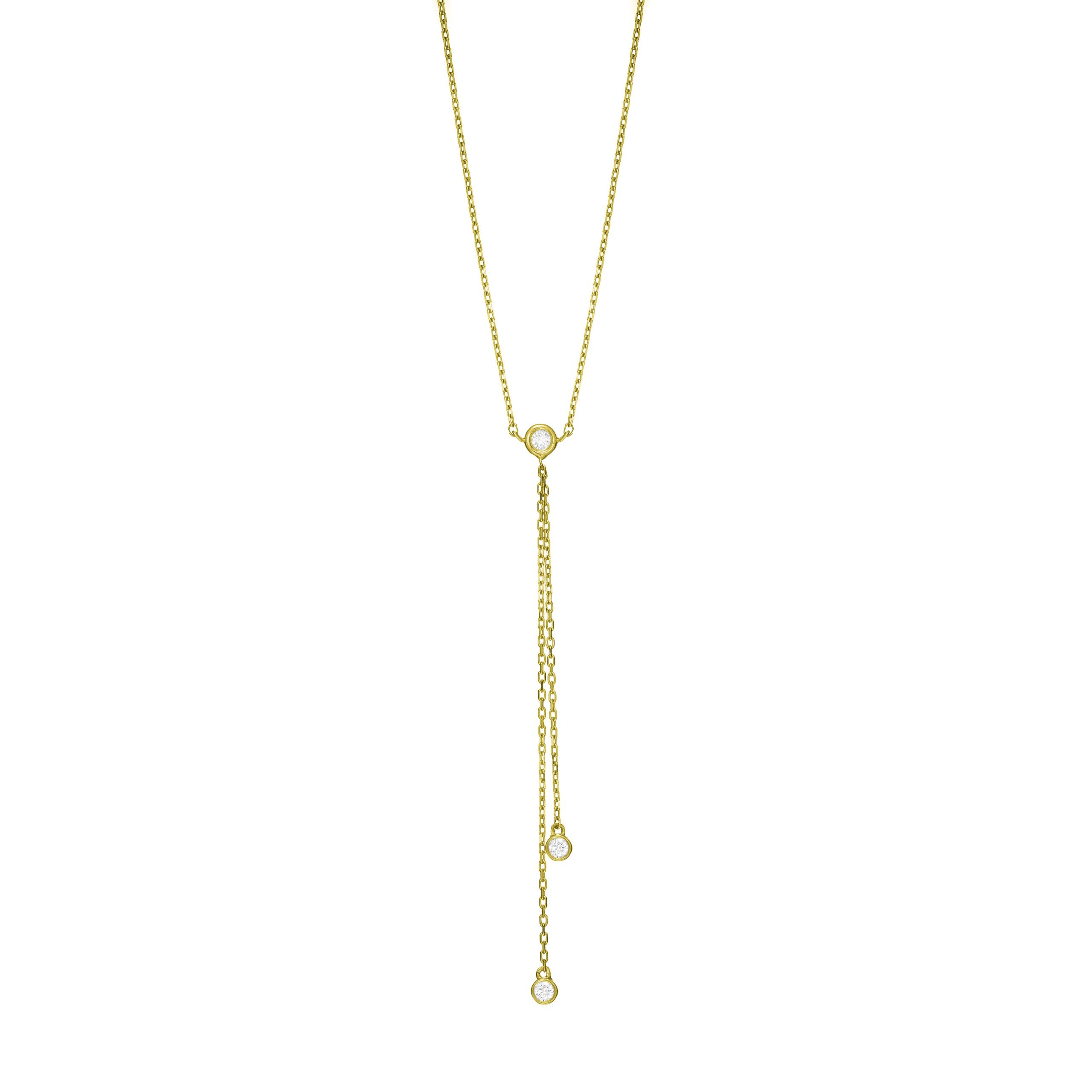 Collier Ellie 3 diamants