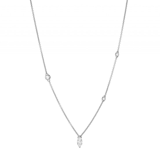 Collier Asymétrique Marquise