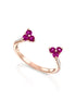 Bague Ouverte Ruby