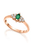 טבעת אמרלד וינטג'