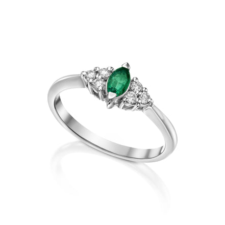 Bague Vintage Emeraude