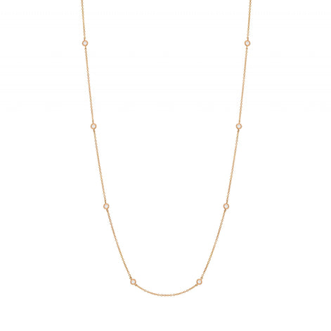 Collier Ellie 8 diamants