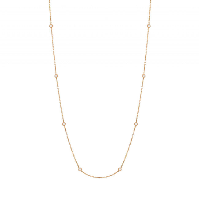 Collier Ellie 8 diamants