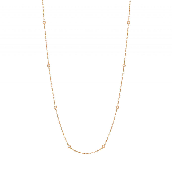 Collier Ellie 8 diamants