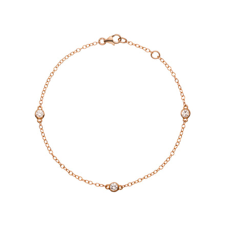 Bracelet Elie 3 diamants