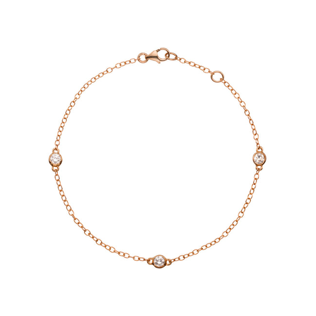 Bracelet Elie 3 diamants