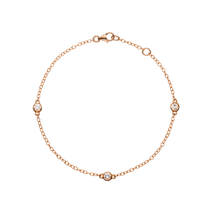 Bracelet Elie 3 diamants