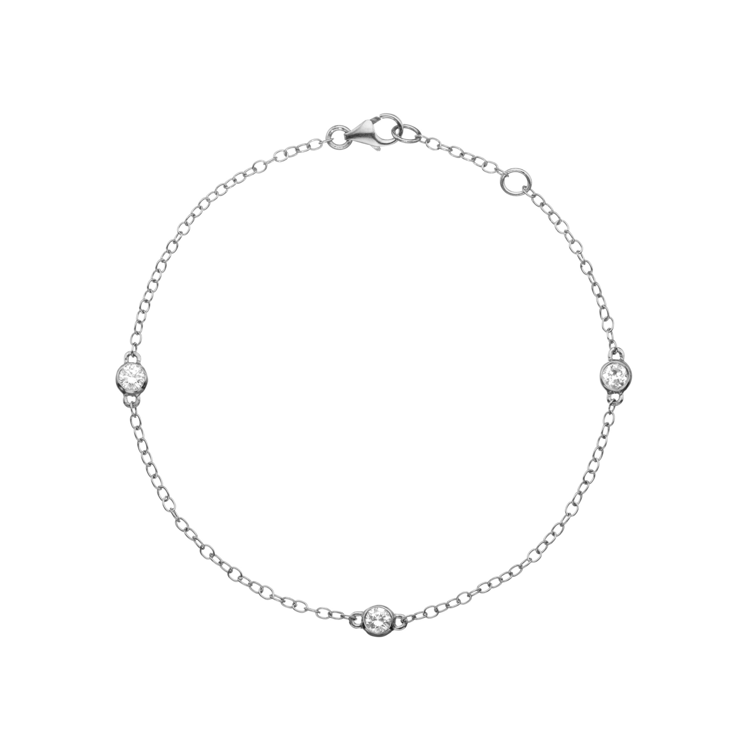 Bracelet Elie 3 diamants