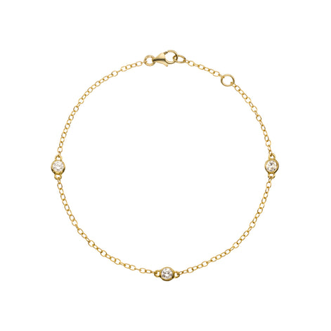 Bracelet Elie 3 diamants
