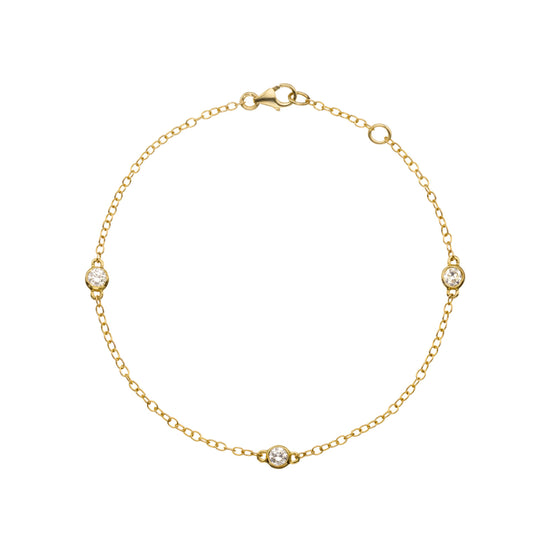 Bracelet Elie 3 diamants