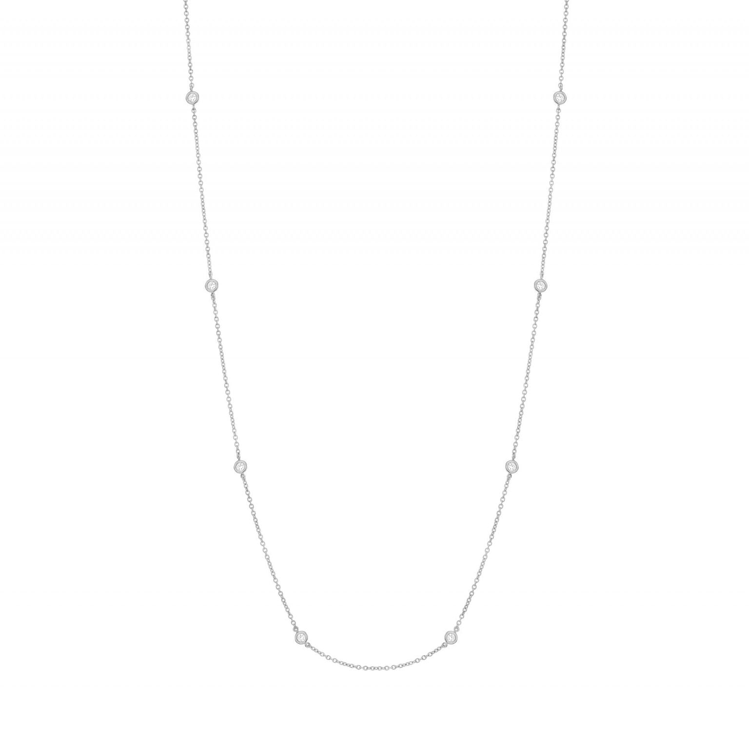 Collier Ellie 8 diamants