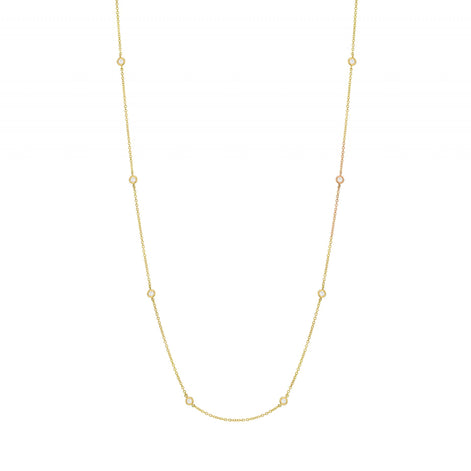 Collier Ellie 8 diamants