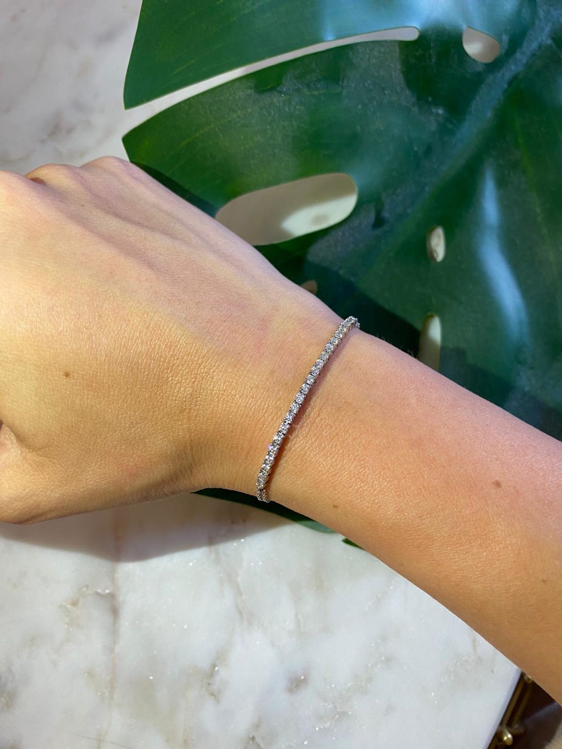 Bracelet Semi Tennis 0.75 ct