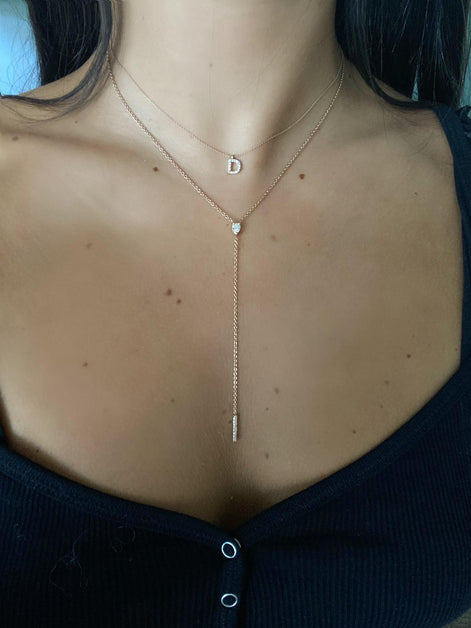 Collier Cravate Pear