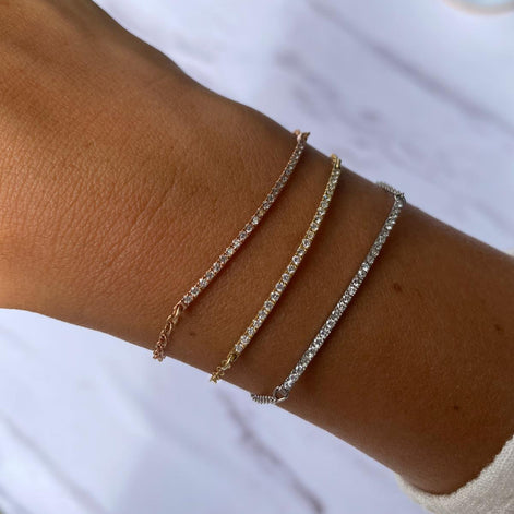 Bracelet Semi Tennis 0.25 ct