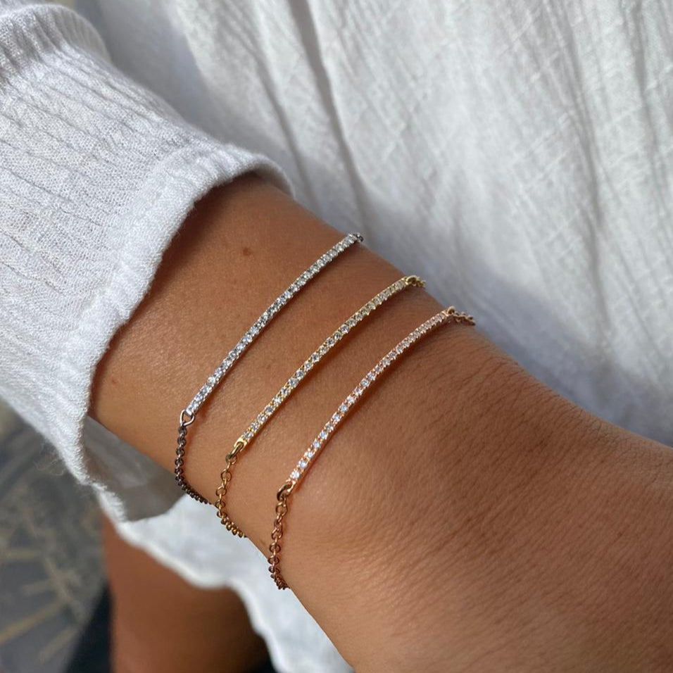 Bracelet Semi Tennis 0.25 ct