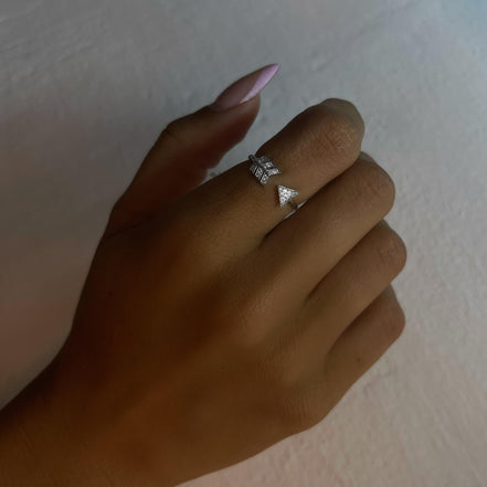 Bague Ouverte Arrow