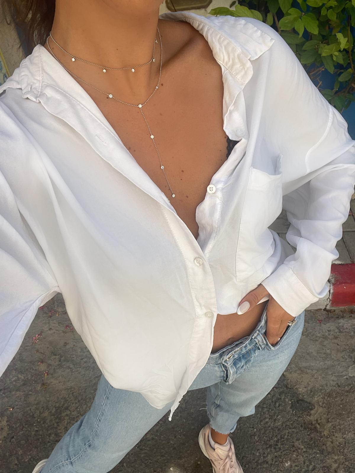 Collier Ellie 6 diamants