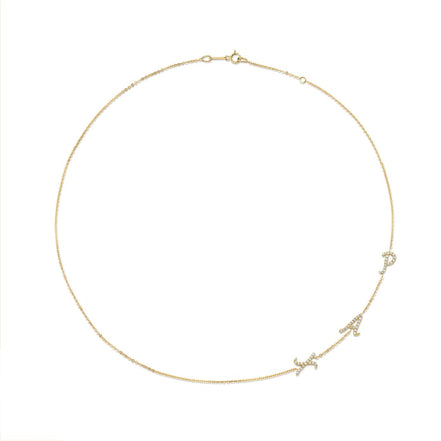 Collier 3 Lettres
