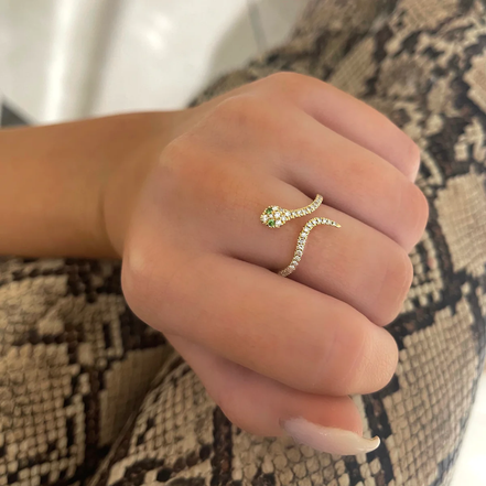 Bague Snake