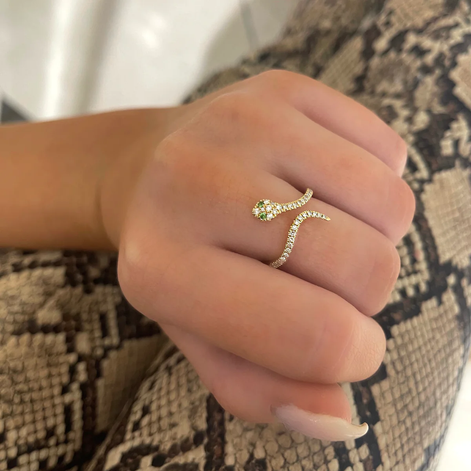 Bague Snake