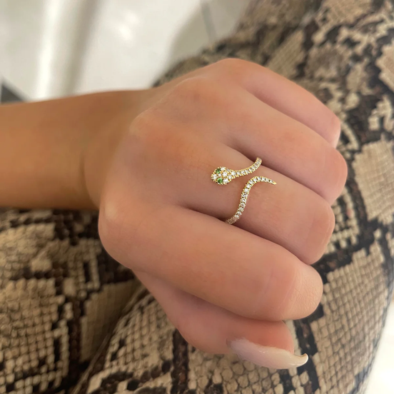 Bague Snake